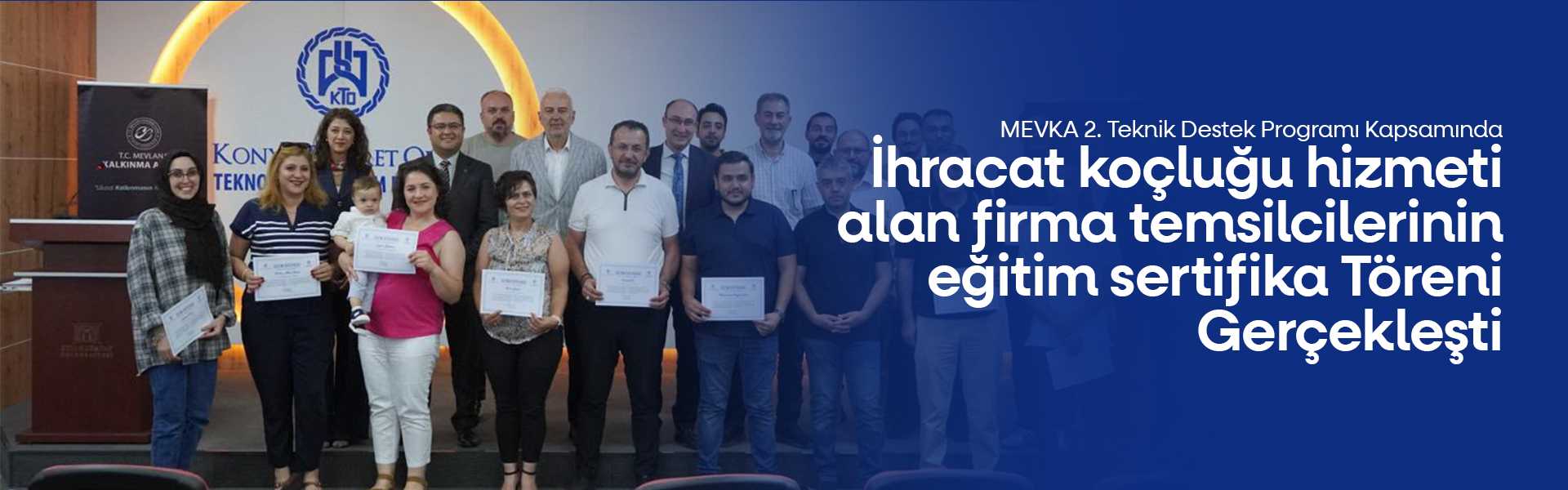İhracat Koçluğu Sertifika Töreni
